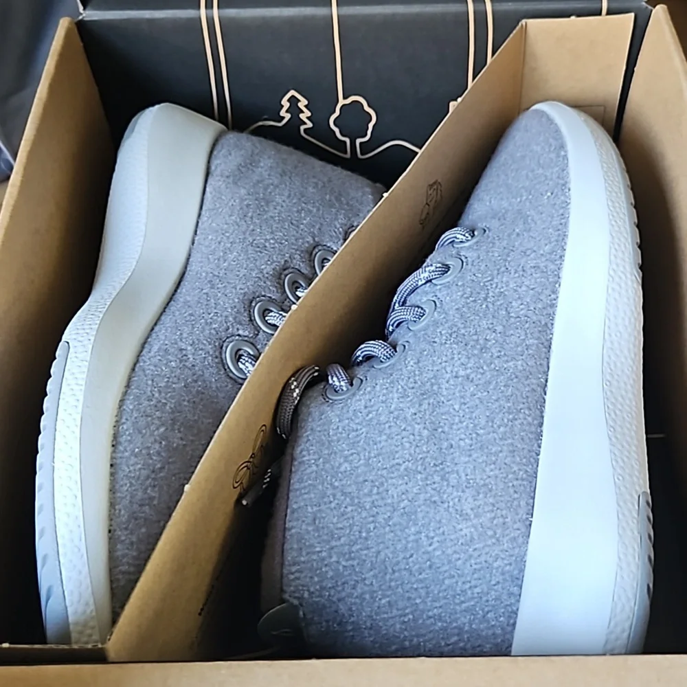 Allbirds,NIB, Wool Runner Up Mizzle Medium Grey, Women Athletic Running…